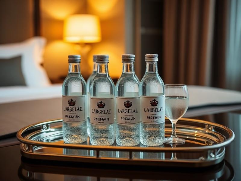 Vyliq's 4-step custom water bottle ordering process